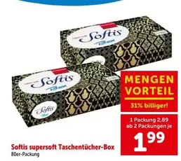 Box - Softis Taschentücher-