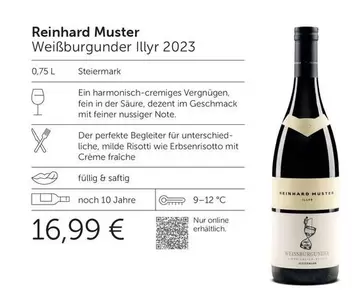 Weißburgunder Illyr 2023