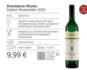Gelber Muskateller 2025
