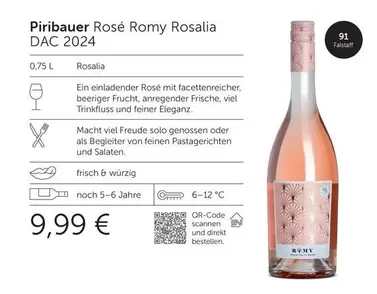 Piribauer Rosé Romy Rosalia DAC 2024