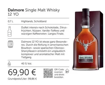Single Malt Whisky 12 YO
