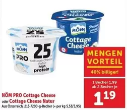 NÖM PRO Cottage Cheese oder Cottage Cheese Natur
