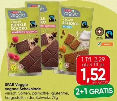Fairtrade - Veggie Schokolade