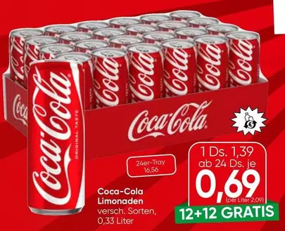 Coca Cola - Coca-Cola Limonaden