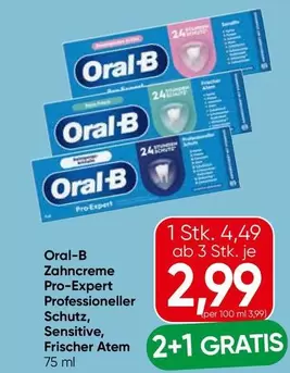 Zahncreme Pro-Expert Professioneller Schutz, Sensitive, Frischer Atem