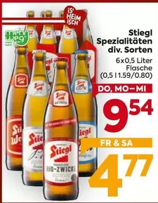 Stiegl - Spezialitäten div. Sorten