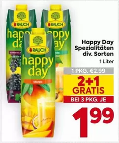Happy Day Spezialitäten div. Sorten