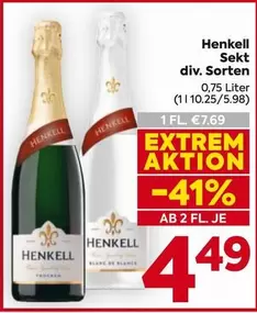 Sekt div. Sorten