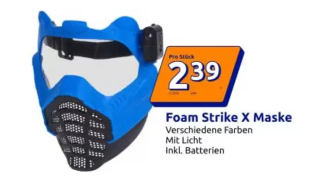 Foam Strike X Maske