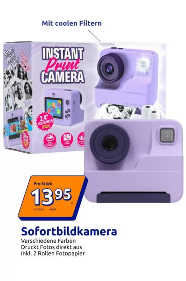 Instant Print Camera