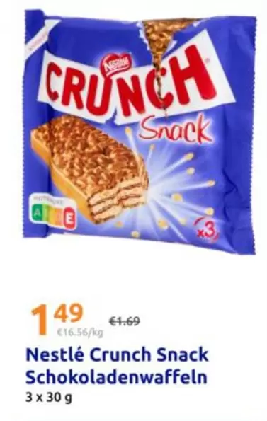 Nestlé - Crunch Snack Schokoladenwaffeln
