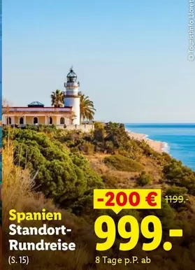 Spanien Standort-Rundreise