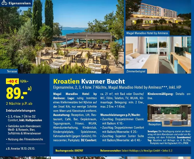 Hp - Kroatien Kvarner Bucht Eigenanreise