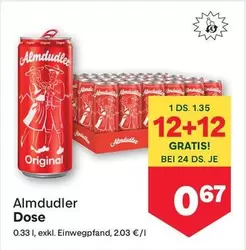 Almdudler Dose