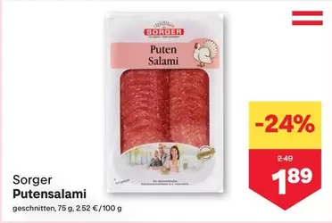 Puten Salami