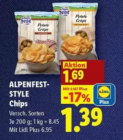 Alpen - ALPENFEST-STYLE Chips