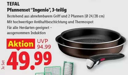 Pfannenset "Ingenio", 3-teilig