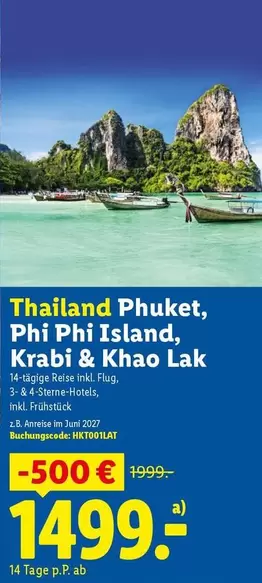 Phuket - Thailand , Phi Phi Island, Krabi & Khao Lak