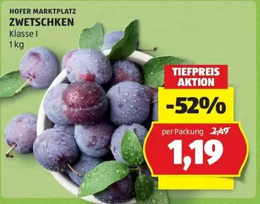 ZWETSCHKEN Klasse I