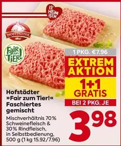 Hackfleisch gemischt
