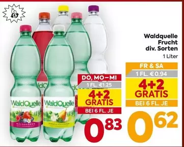 Waldquelle Frucht div. Sorten
