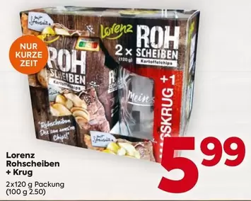 Rohscheiben + Krug