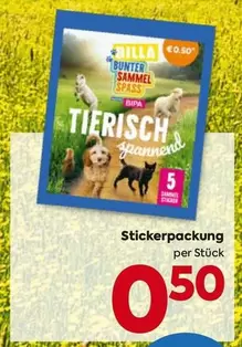 Bunter Sammel Spass Sticker