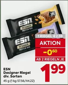 Designer Protein Riegel