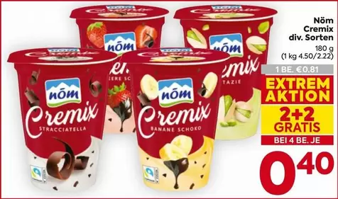 Mix - Cremix div. Sorten
