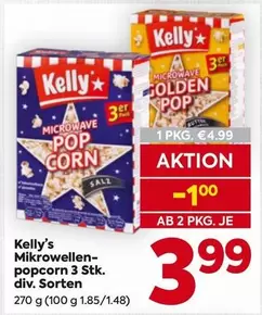 Microwave Pop Corn 3 Stk. div. Sorten