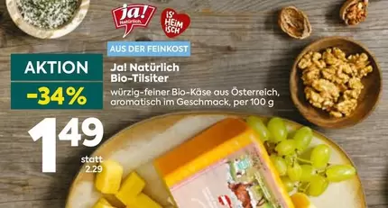 Natürlich Bio-Tilsiter