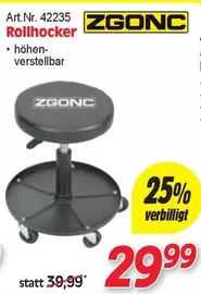 Rollhocker Art.Nr. 42235
