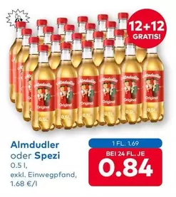 Almdudler oder Spezi