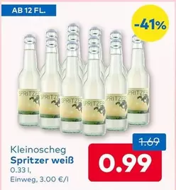 Spritzer weiß