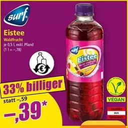Vegan - Eistee Waldfrucht