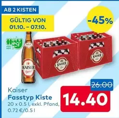 Fasstyp Kiste