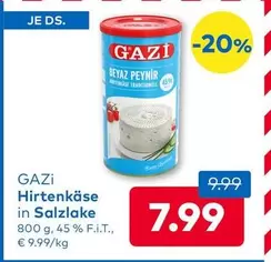 Hirtenkäse in Salzlake