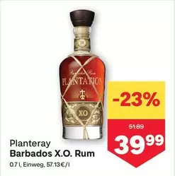 Barbados X.O. Rum