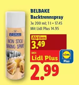 Backtrennspray
