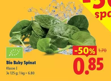 Bio - Baby Spinat