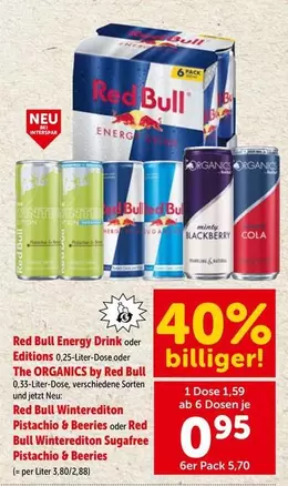 Red Bull - Energy Drink oder Editions