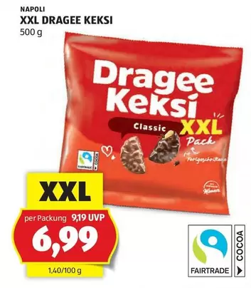 Fairtrade - XXL DRAGEE KEKS