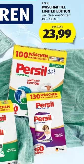 WASCHMITTEL LIMITED EDITION