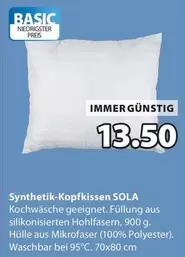 Synthetik-Kopfkissen SOLA