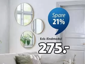Eck-/Endmodul