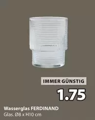 Wasserglas FERDINAND