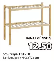 Schuhregal EGTVED