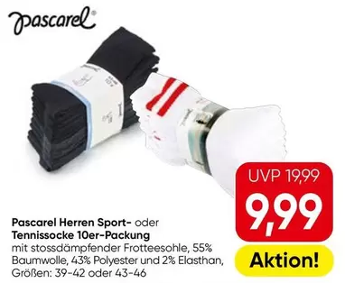 Herren Sport- oder Tennissocke 10er-Packung