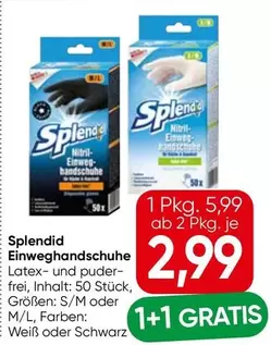 Schwarz - Einweg-Handschuhe
