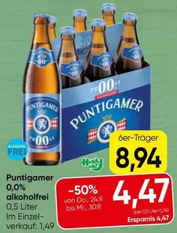 Puntigamer 0,0% alkoholfrei